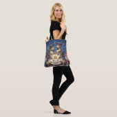 Het slaapliedje van de rendieren tote bag (Op model)
