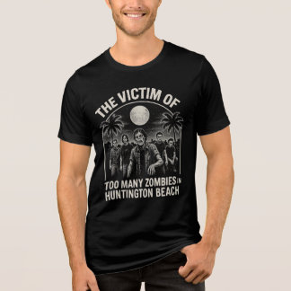 Het Slachtoffer Van Te Veel Zombies in HB Tri-Blend Shirt