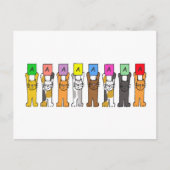 Het slagen van het A-examen Briefkaart (Voorkant)