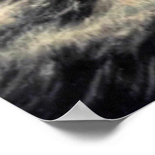 Het slagschip op het hoge zee | AI Art Poster (Hoek)