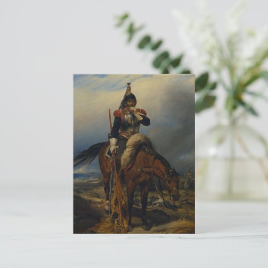 Het slagveld briefkaart (Staand voorkant)