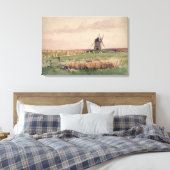 Het slagveld van het geheim, 26 augustus, 1346 canvas afdruk (Insitu (Slaapkamer))