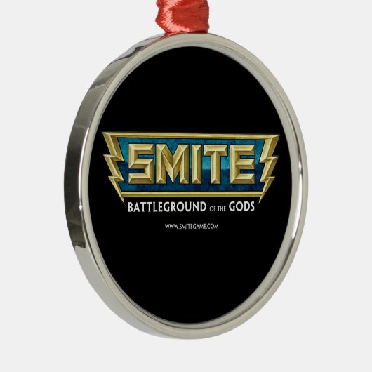 Het Slagveld van het Logo SMITE van de Goden Metalen Ornament (Rechts)