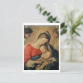 Het Slapende Christus Kind (olie op doek) Briefkaart (Staand voorkant)