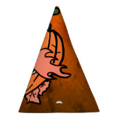 Het slaperige oog van de Spooky Pumpkin Feesthoedjes (Rechts)