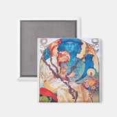 Het Slavische Epos, Alphonse Mucha Magneet (Voorkant / Achterkant)