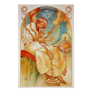 Het Slavische Epos Van Alphonse Mucha Perfect Poster