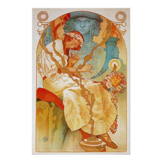Het Slavische Epos Van Alphonse Mucha Perfect Poster (Voorkant)