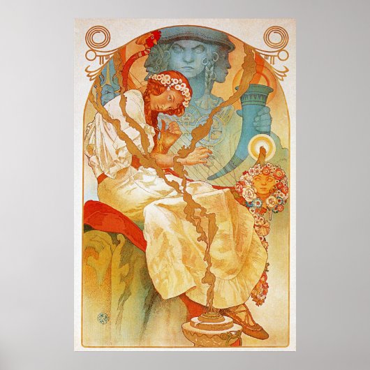 Het Slavische epos van Alphonse Mucha Poster (Voorkant)