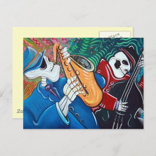 Het slechte bladerblok briefkaart (Voorkant / Achterkant)