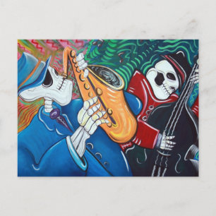 Het slechte bladerblok briefkaart