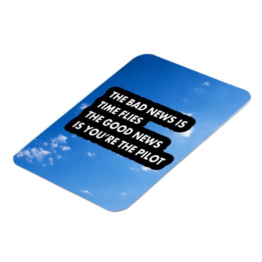 Het slechte nieuws is dat de tijd het goede nieuws magneet (Linkerzijde)