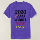 Het slechtste jaar ooit t-shirt (Design voorkant)
