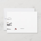 Het slepen van hem aan het Altar sparen Datum 2 Save The Date (Achterkant)