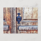 Het sleutelgat Ornament Briefkaart (Voorkant)