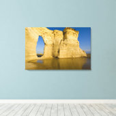 Het sleutelgat van de Monument Rocks ook bekend al Canvas Afdruk (Insitu (Houten vloer))