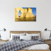 Het sleutelgat van de Monument Rocks ook bekend al Canvas Afdruk (Insitu (Slaapkamer))