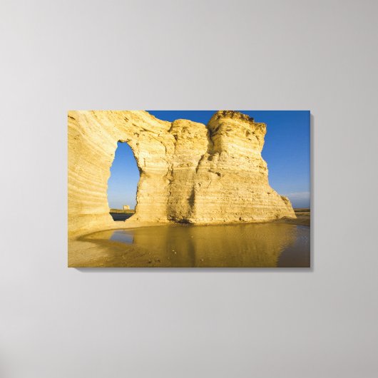 Het sleutelgat van de Monument Rocks ook bekend al Canvas Afdruk (Voorkant)