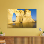 Het sleutelgat van de Monument Rocks ook bekend al Canvas Afdruk (Insitu (Woonkamer))