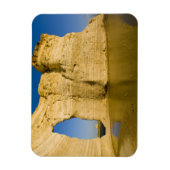 Het sleutelgat van de Monument Rocks ook bekend al Magneet (Verticaal)