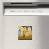 Het sleutelgat van de Monument Rocks ook bekend al Magneet (Insitu (Vaatwasser))