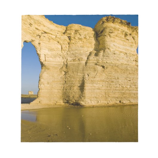 Het sleutelgat van de Monument Rocks ook bekend al Notitieblok (Voorkant)