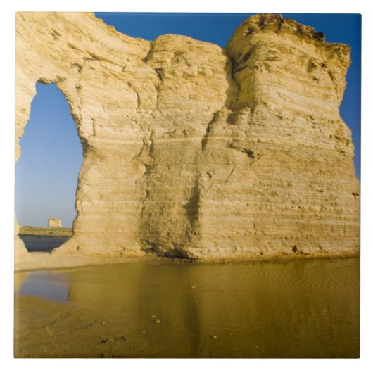 Het sleutelgat van de Monument Rocks ook bekend al Tegeltje (Voorkant)