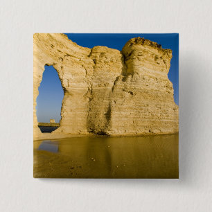 Het sleutelgat van de Monument Rocks ook bekend al Vierkante Button 5,1 Cm