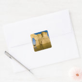 Het sleutelgat van de Monument Rocks ook bekend al Vierkante Sticker (Envelop)