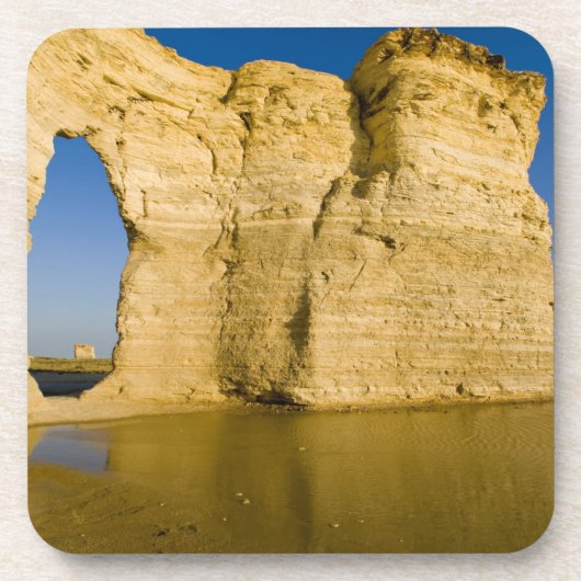 Het sleutelgat van het Monument Rocks o.b.a. Chalk Drankjes Onderzetter (Voorkant)