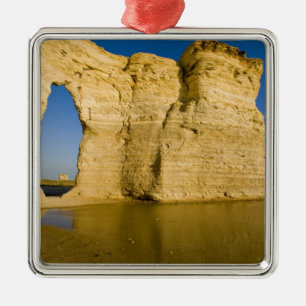 Het sleutelgat van het Monument Rocks o.b.a. Chalk Metalen Ornament