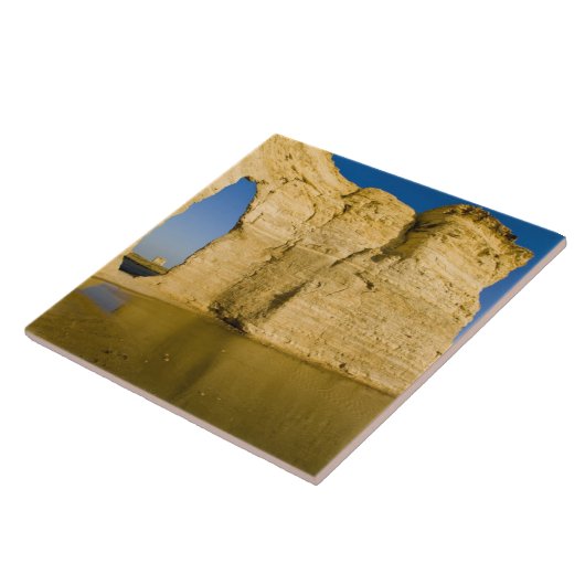 Het sleutelgat van het Monument Rocks o.b.a. Chalk Tegeltje (Zijkant)