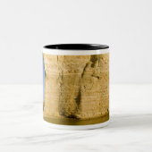 Het sleutelgat van het Monument Rocks o.b.a. Chalk Tweekleurige Koffiemok (Center)