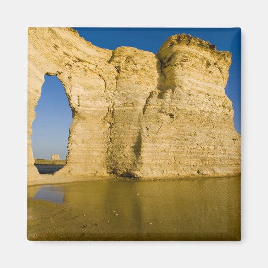 Het sleutelgat van het Monument Rocks, ook bekend Magneet (Voorkant)
