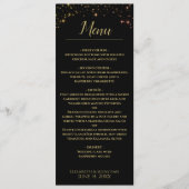 Het slijten van het Sparkles Wedding Menu (Voorkant)