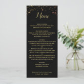 Het slijten van het Sparkles Wedding Menu (Staand voorkant)