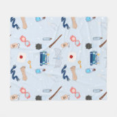 Het slimme huis fleece deken (Voorkant (Horizontaal))