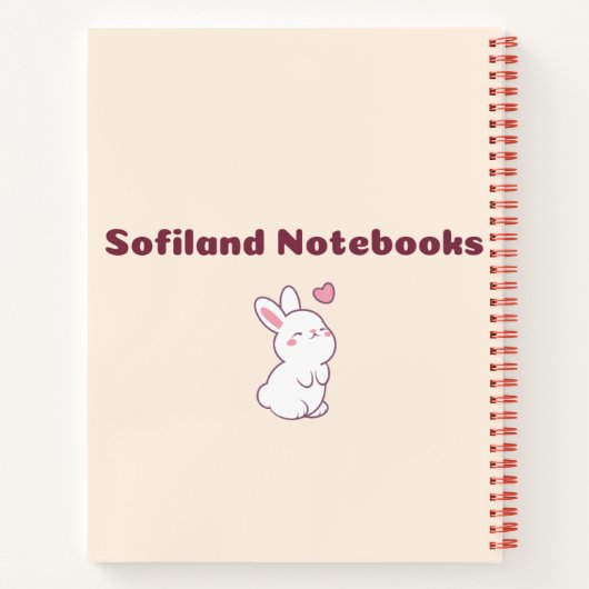 Het slimme meisje 💗✨ notitieboek (Achterkant)