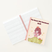Het slimme meisje 💗✨ notitieboek (Binnen)