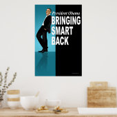 Het slimme (reusachtige) Poster van de Rug brengen (Keuken)