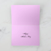 het slingeren kikker, Moederdag Kaart (Binnen)