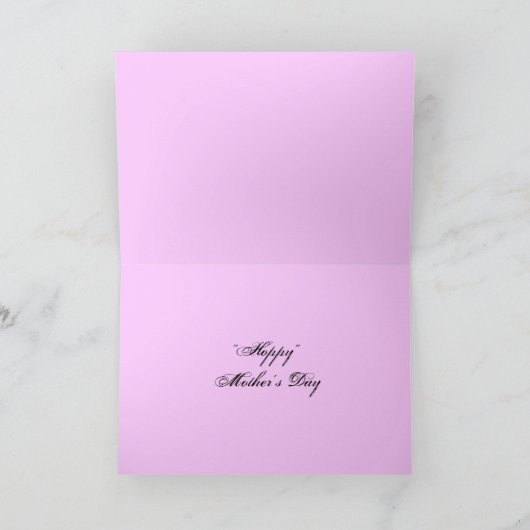 het slingeren kikker, Moederdag Kaart (Binnen)