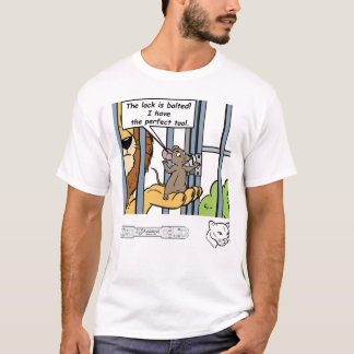 Het slot is geborgd! Ik heb het perfecte gereedsch T-shirt