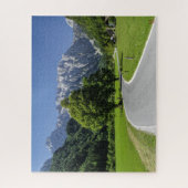 Het Sloveense Puzzle-landschap - Logar-vallei Legpuzzel (Verticaal)