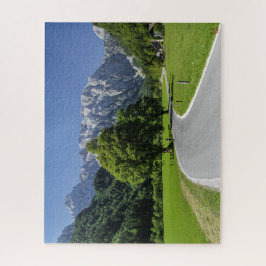 Het Sloveense Puzzle-landschap - Logar-vallei Legpuzzel