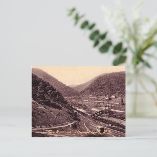 Het smalle  Cumberland Briefkaart (Staand voorkant)