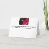 Het smerige insect wordt neer u? kaart (Achterkant)