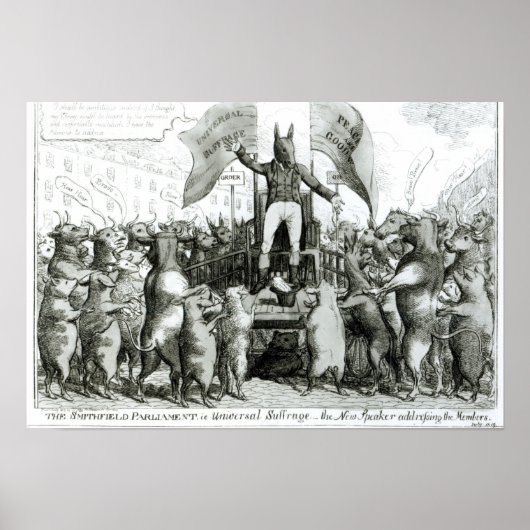 Het Smithfield Parlement: Universele Schade Poster (Voorkant)