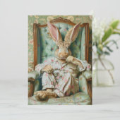 Het Snarky Rabbit Kaart (Staand voorkant)