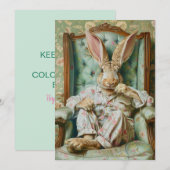 Het Snarky Rabbit Kaart (Voorkant / Achterkant)